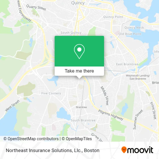 Northeast Insurance Solutions, Llc. map