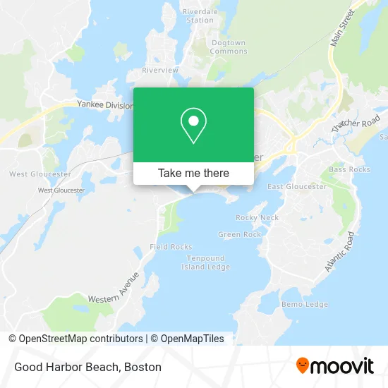 Good Harbor Beach map