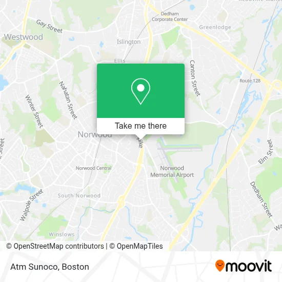 Atm Sunoco map