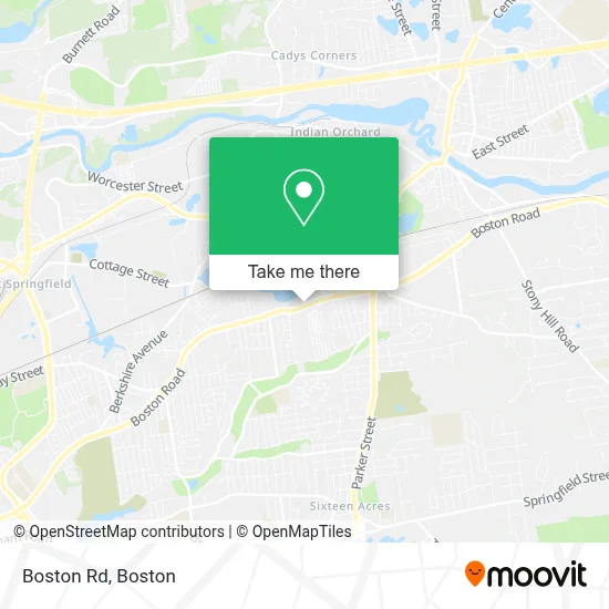 Boston Rd map
