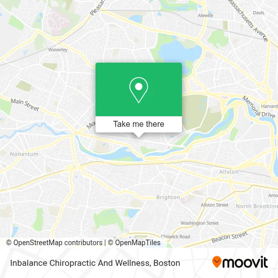 Inbalance Chiropractic And Wellness map