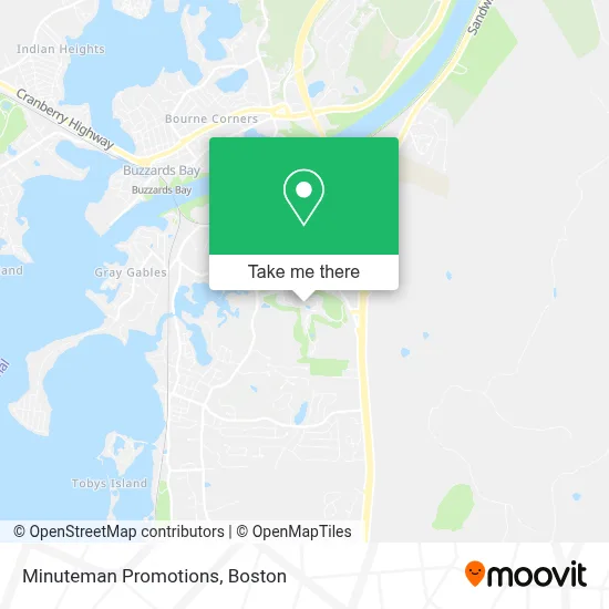 Minuteman Promotions map