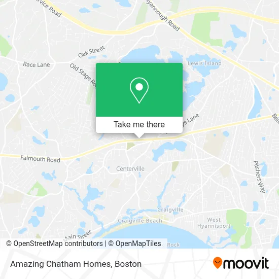 Amazing Chatham Homes map