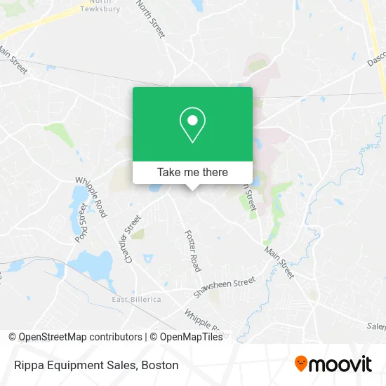 Rippa Equipment Sales map
