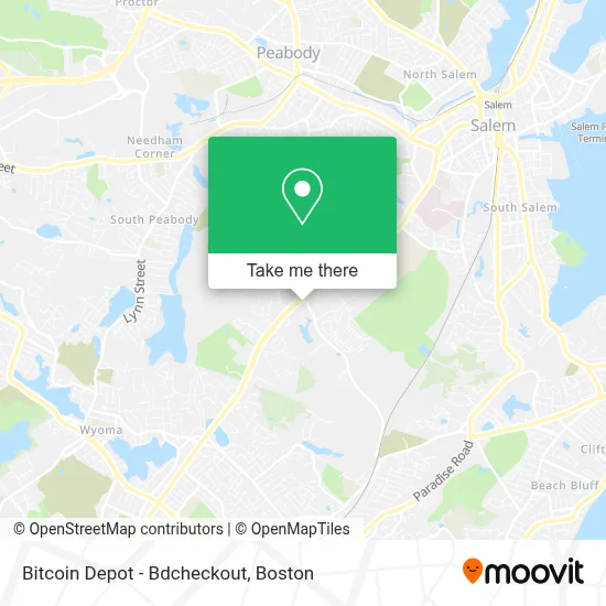 Bitcoin Depot - Bdcheckout map
