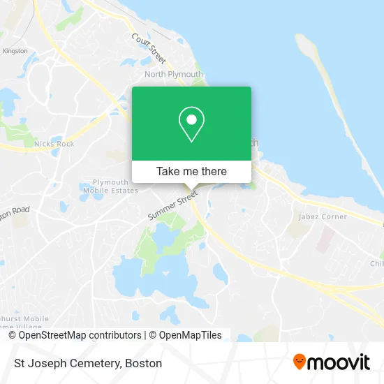 St Joseph Cemetery map