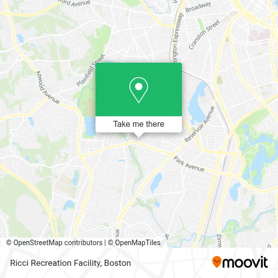 Ricci Recreation Facility map