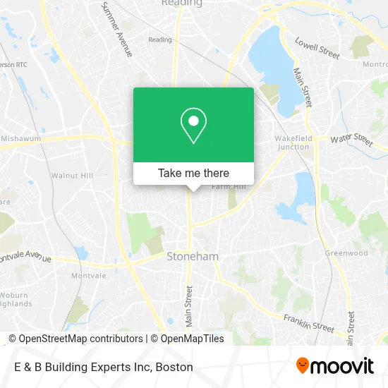 E & B Building Experts Inc map