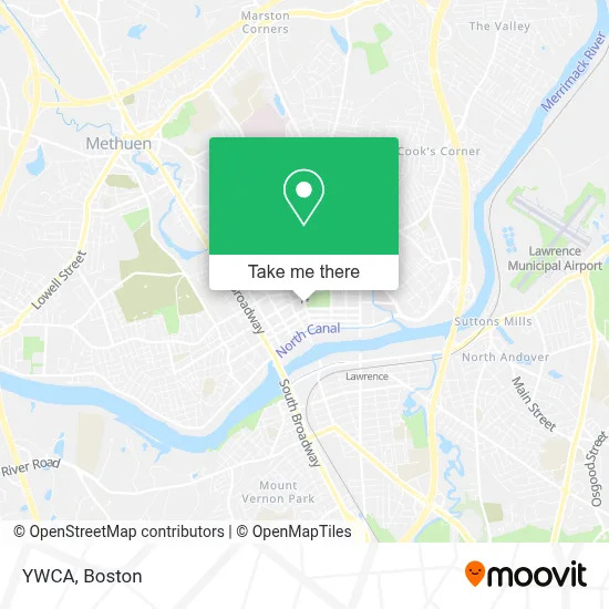 Ywca map