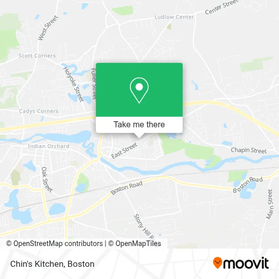 Chin's Kitchen map