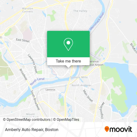 Amberly Auto Repair map