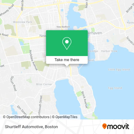 Shurtleff Automotive map