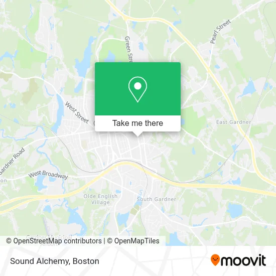 Sound Alchemy map