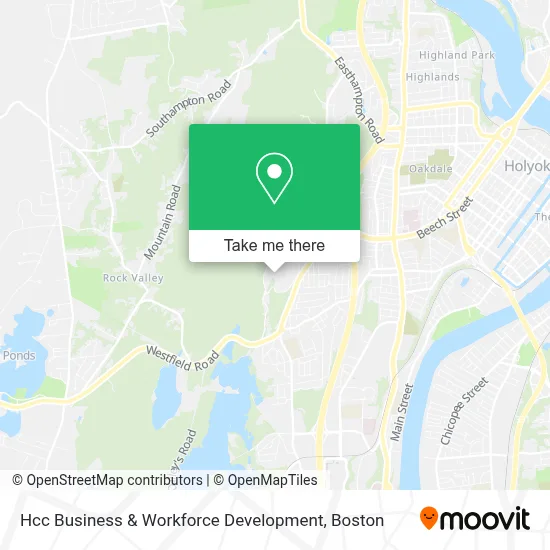 Hcc Business & Workforce Development map