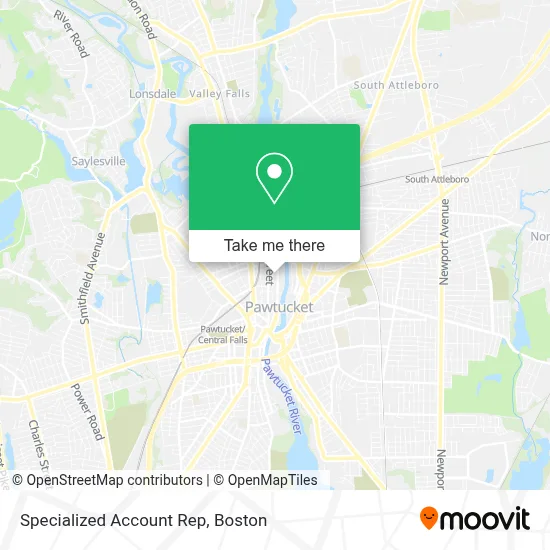 Specialized Account Rep map