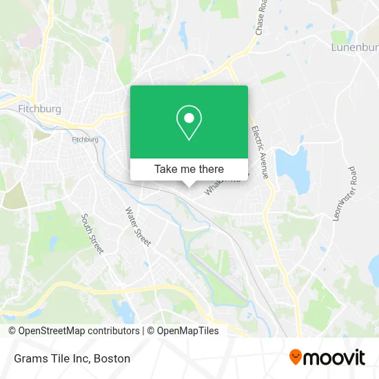 Grams Tile Inc map