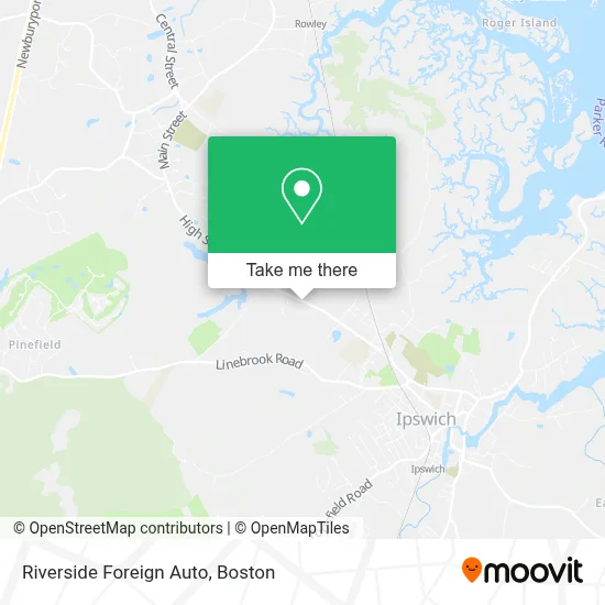 Riverside Foreign Auto map