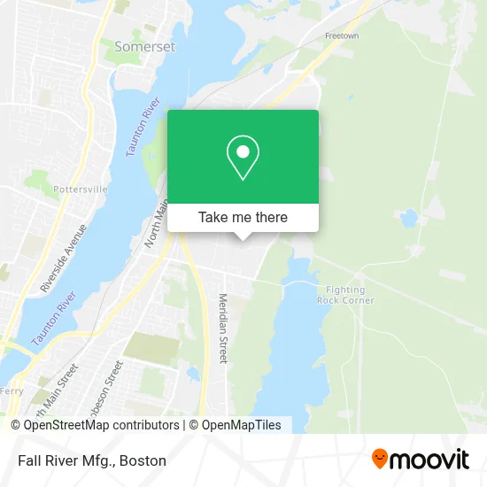 Fall River Mfg. map