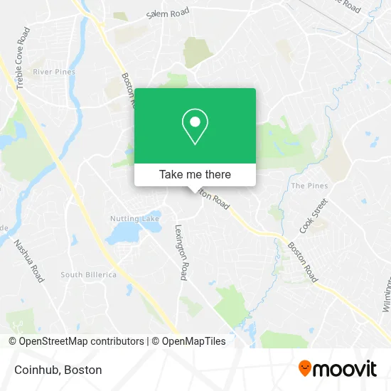 Coinhub map