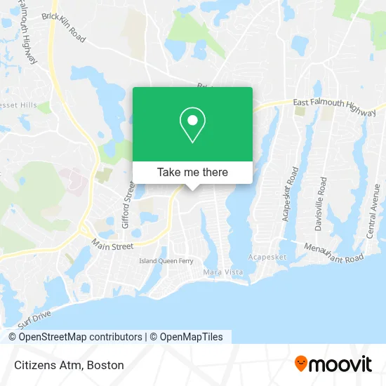 Citizens Atm map