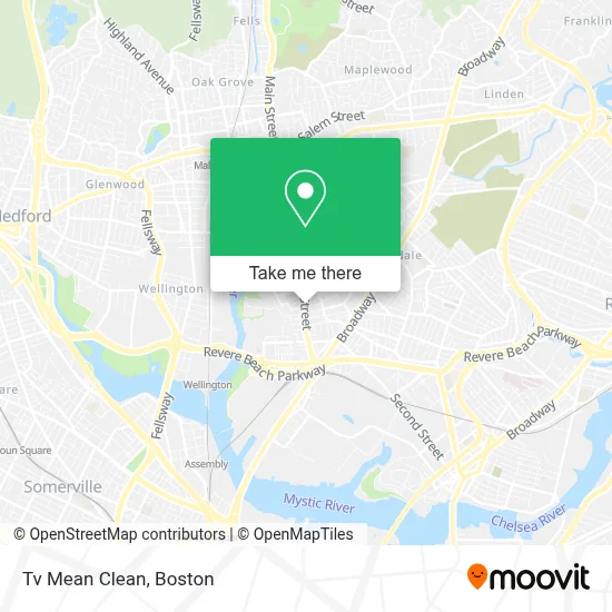 Tv Mean Clean map