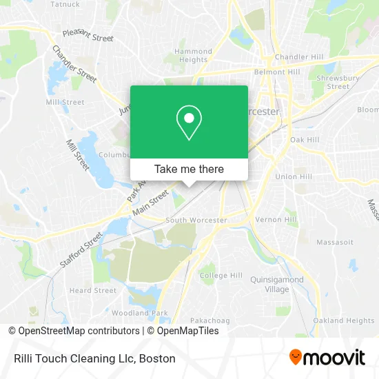 Rilli Touch Cleaning Llc map