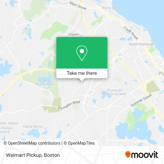 Walmart Pickup map