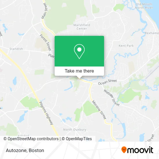 Autozone map