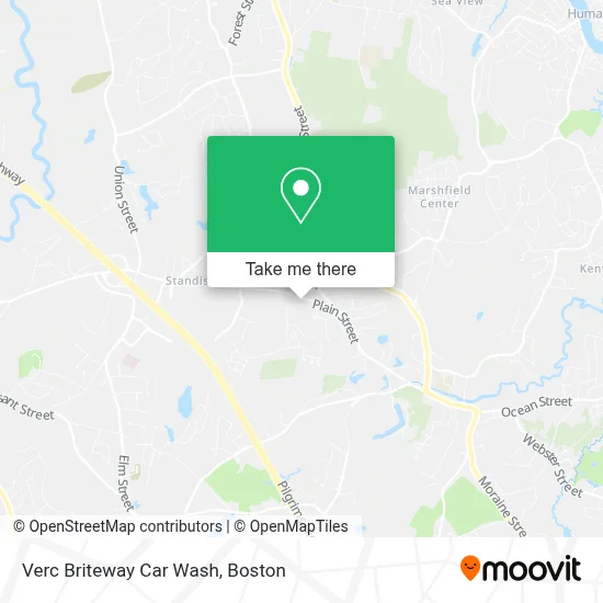 Verc Briteway Car Wash map