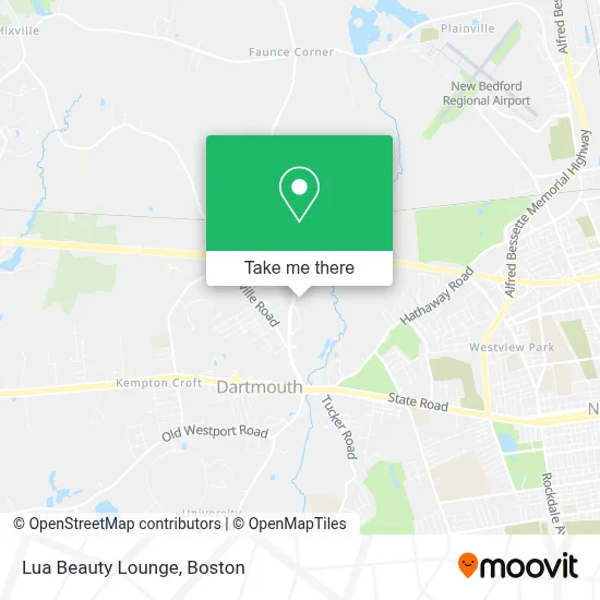 Lua Beauty Lounge map