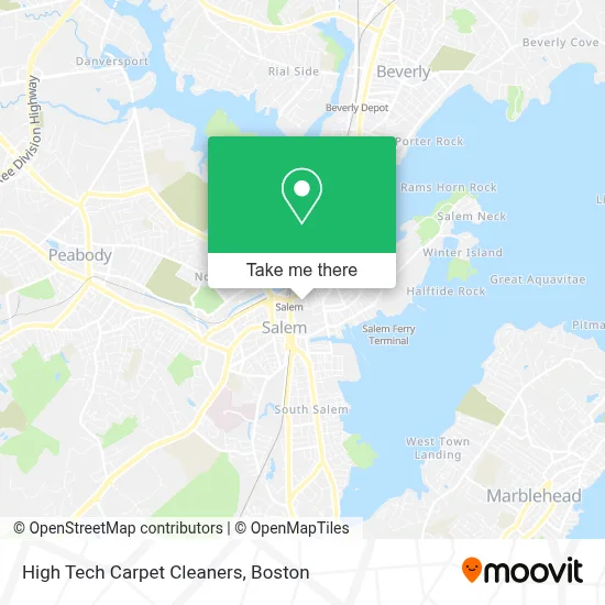 High Tech Carpet Cleaners map