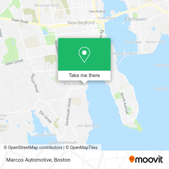 Marcos Automotive map