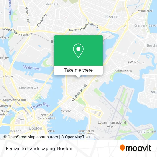 Fernando Landscaping map