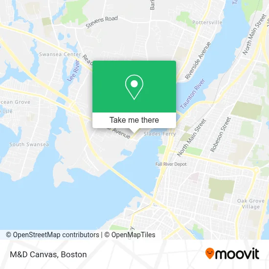 M&D Canvas map