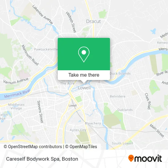 Careself Bodywork Spa map