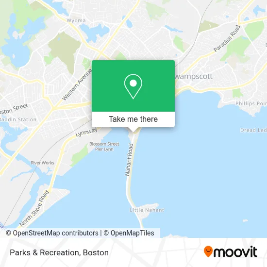 Parks & Recreation map