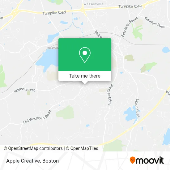 Apple Creative map
