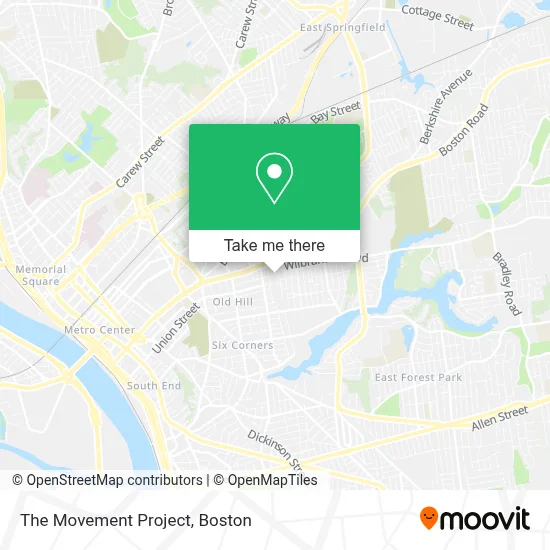 The Movement Project map