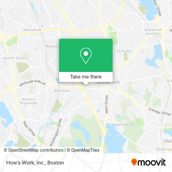 How's Work, Inc. map