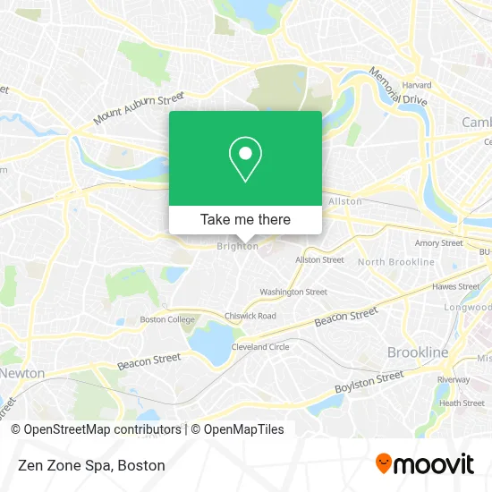 Zen Zone Spa map