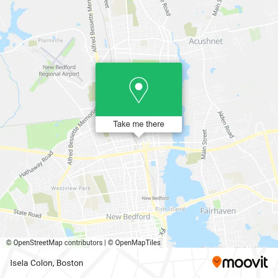 Isela Colon map