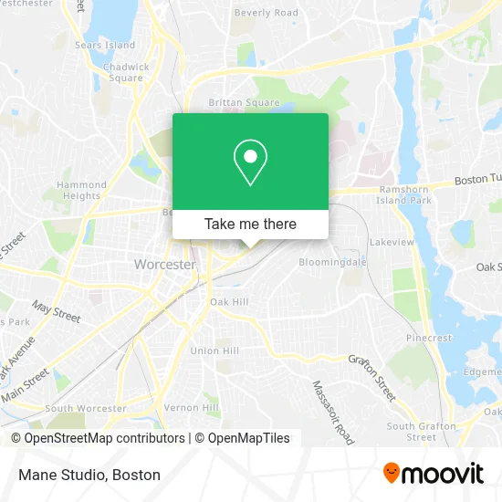 Mane Studio map