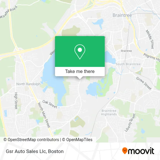 Gsr Auto Sales Llc map