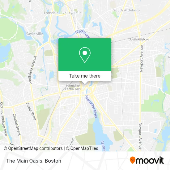 The Main Oasis map