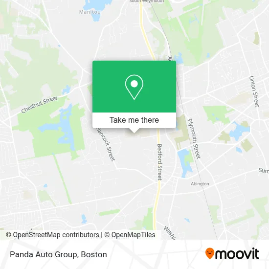 Panda Auto Group map