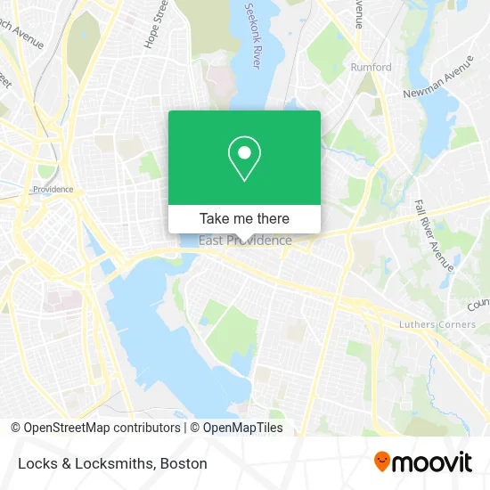 Locks & Locksmiths map