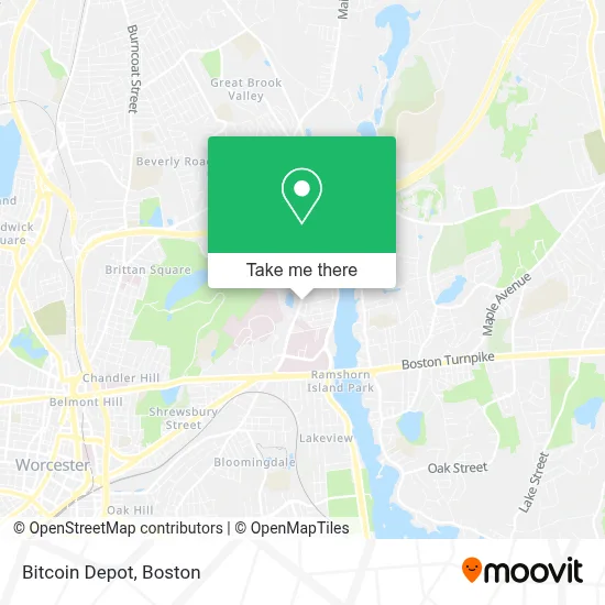 Bitcoin Depot map