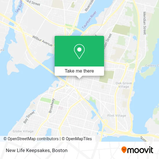 New Life Keepsakes map
