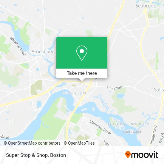 Super Stop & Shop map