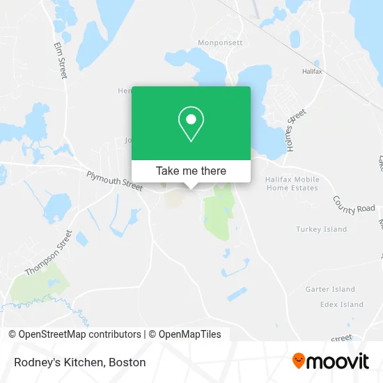 Rodney's Kitchen map